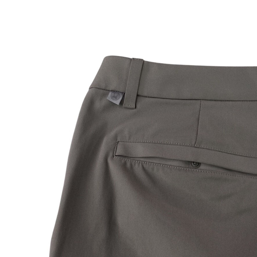 Lululemon Commission Pants Mens 33x32 Sage Green Slim Fit Warpstreme ABC Pant